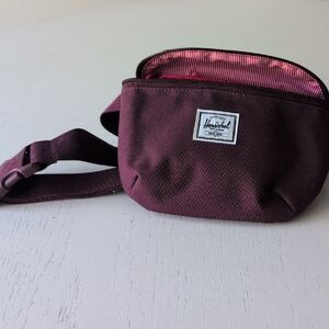 Herschel Maroon Waist Bag